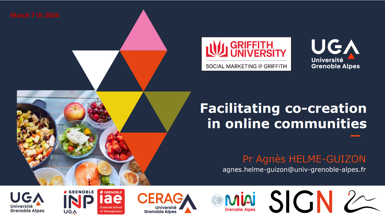 Facilitating co-creativity in consumer's online communities 